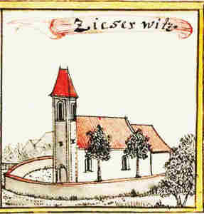 Zieserwitz - Kościół, widok ogólny
